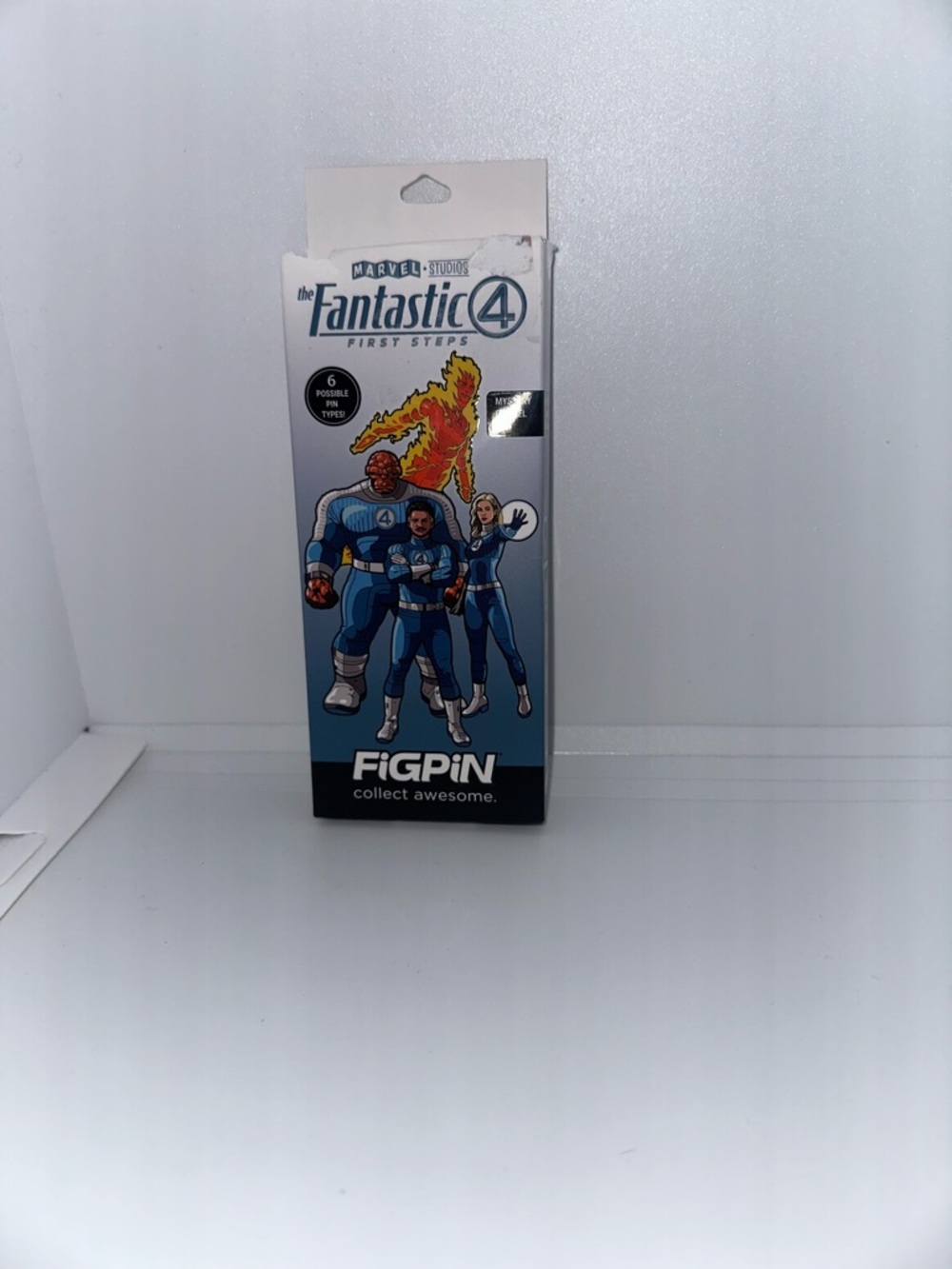 FigPin Marvel Studios Fantastic Four First Steps Collectible - Blue